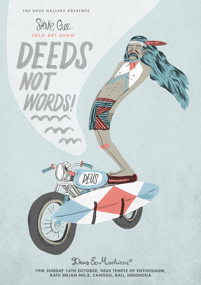 Stevie Gee - Artist In Residence – Deus Ex Machina Brasil