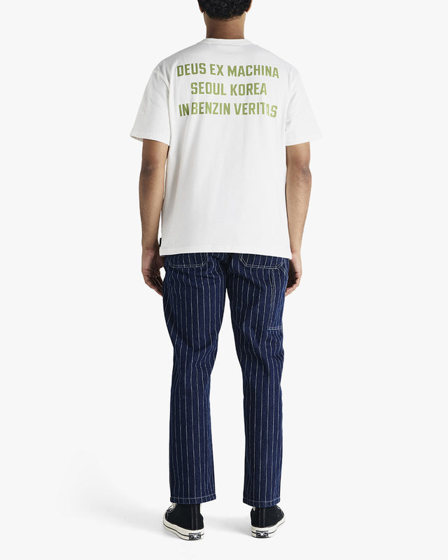 Calça Relaxed Fit Dallas Stripe - Marinho