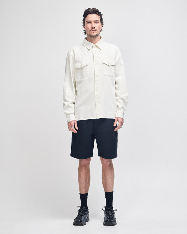 Camisa Manga Longa Allegiance Attaquer - Off White