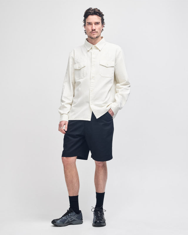 Camisa Manga Longa Allegiance Attaquer - Off White