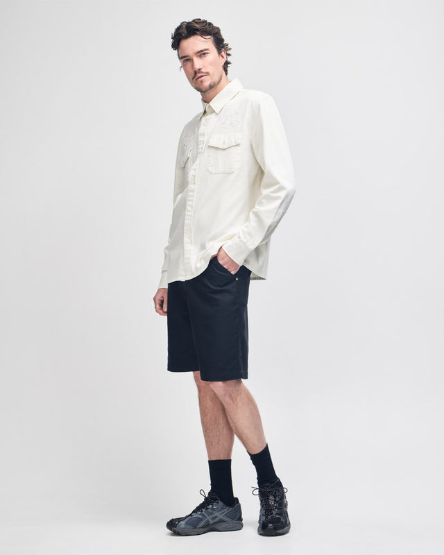 Camisa Manga Longa Allegiance Attaquer - Off White
