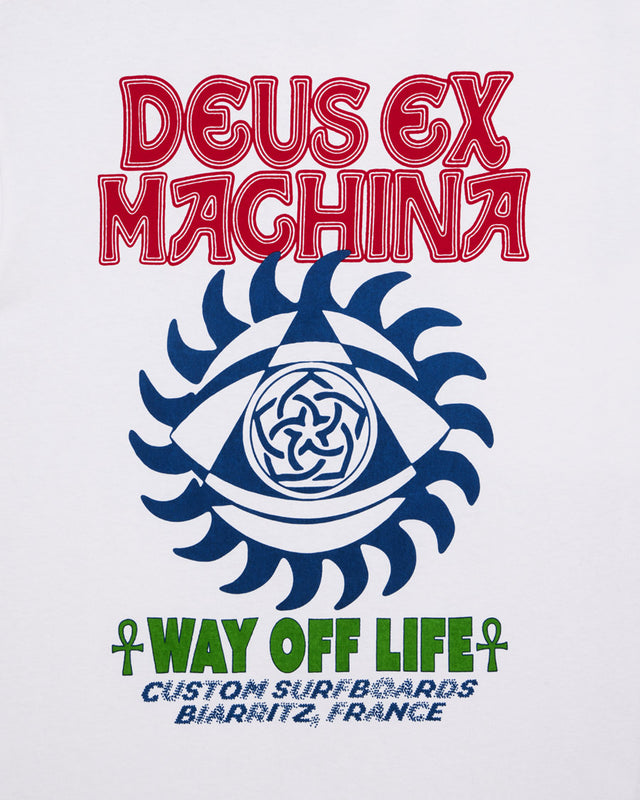 Camiseta Loose Fit Crank - Off White