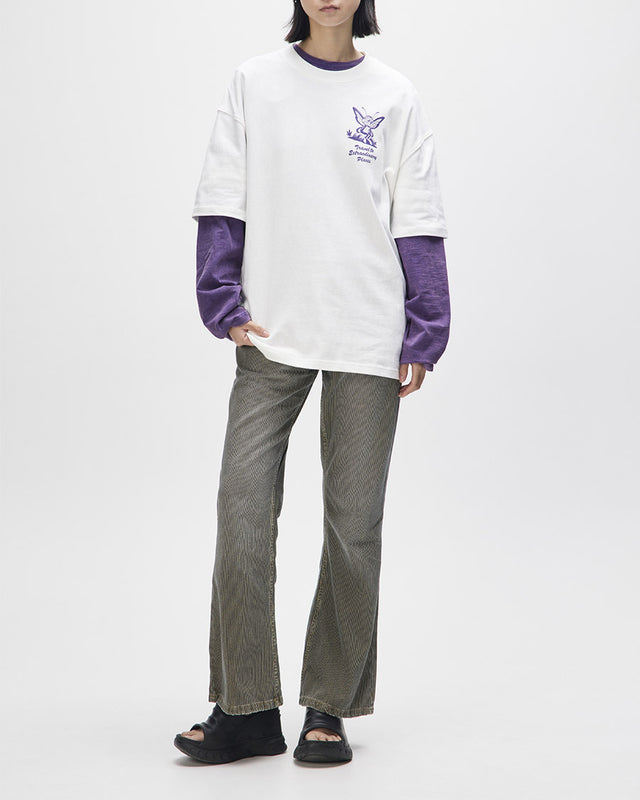 Camiseta Oversized 24H - Off White