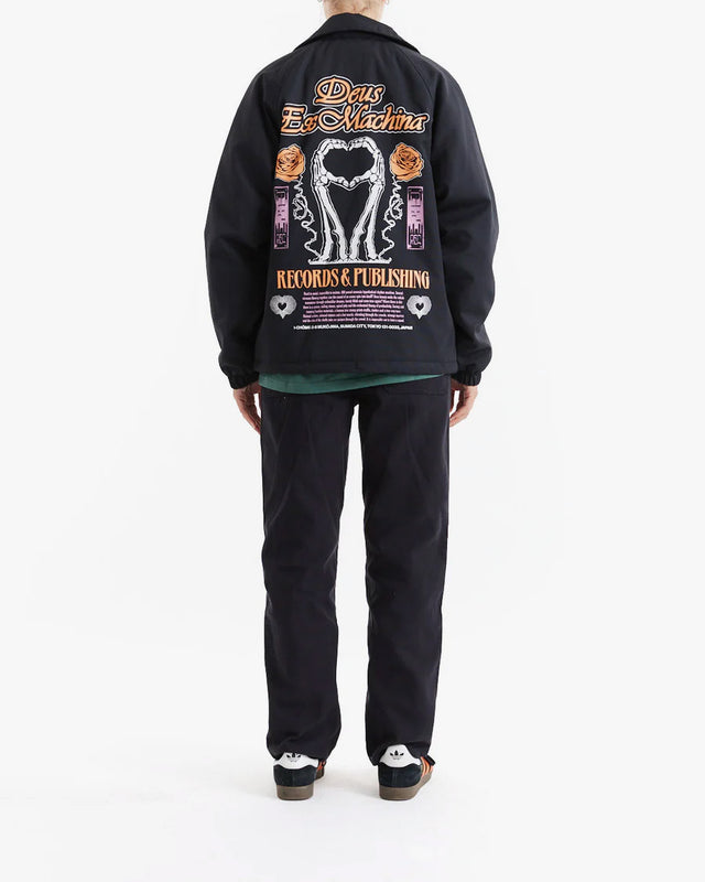 Jaqueta Unisex Relaxed Fit Bigkissu - Preta