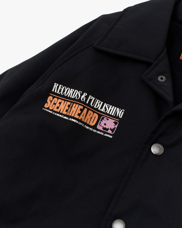 Jaqueta Unisex Relaxed Fit Bigkissu - Preta