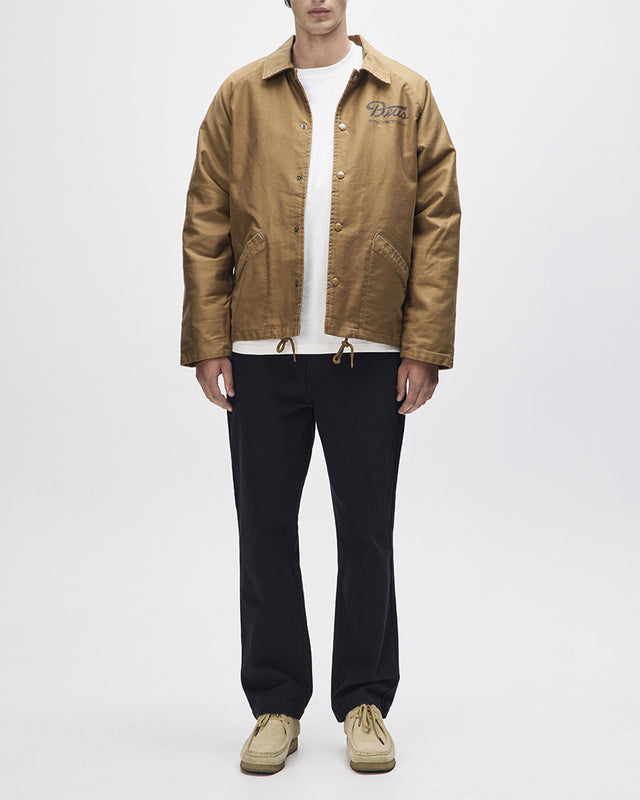 Jaqueta Relaxed Fit Silos Mechanic - Marrom