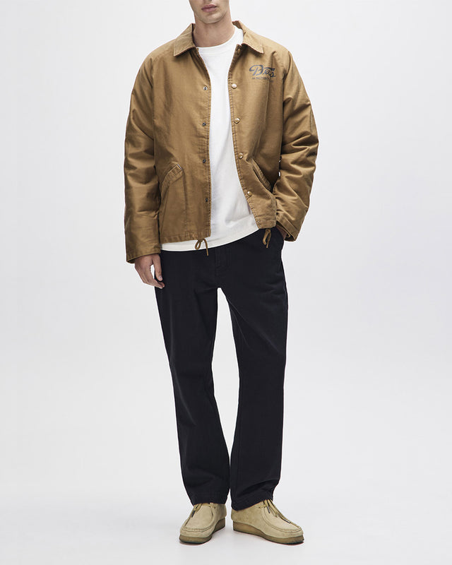 Jaqueta Relaxed Fit Silos Mechanic - Marrom