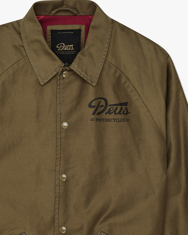 Jaqueta Relaxed Fit Silos Mechanic - Marrom