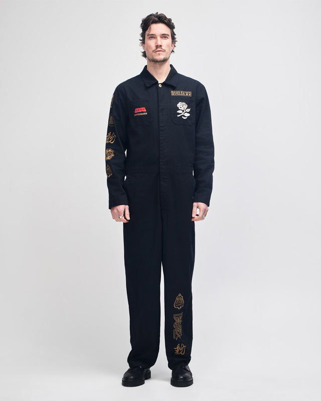 Macacão Relaxed Fit Attaquer - Preto