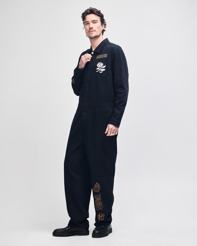 Macacão Relaxed Fit Attaquer - Preto