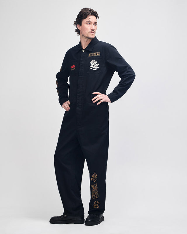 Macacão Relaxed Fit Attaquer - Preto
