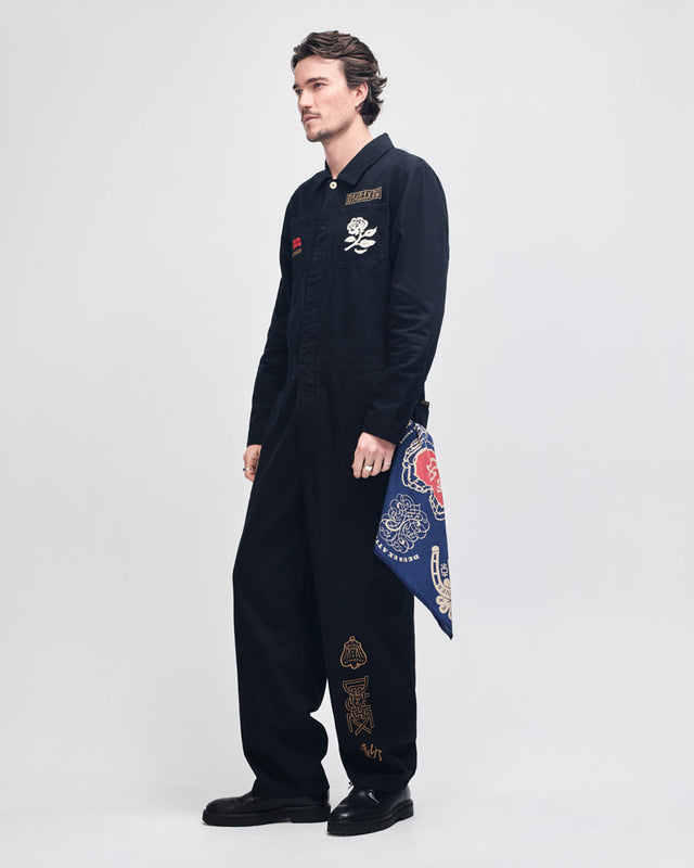 Macacão Relaxed Fit Attaquer - Preto