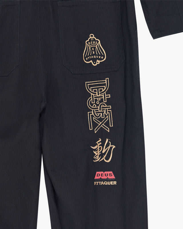 Macacão Relaxed Fit Attaquer - Preto