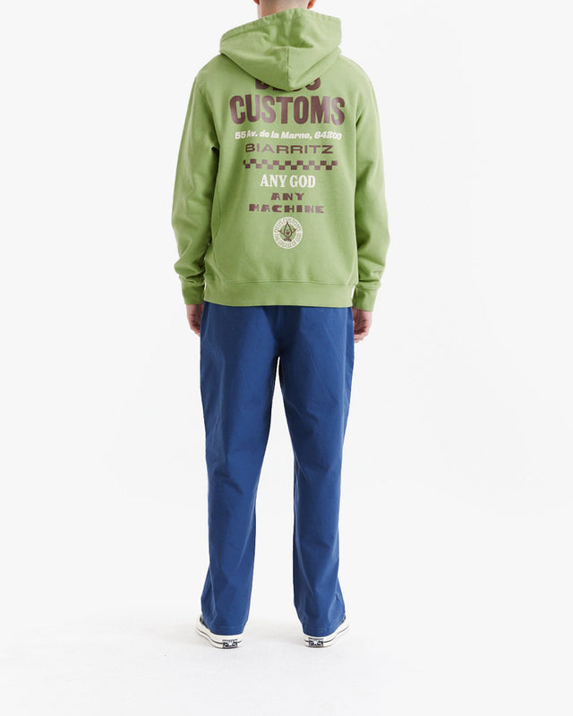 Moletom Box Fit Tendril - Verde