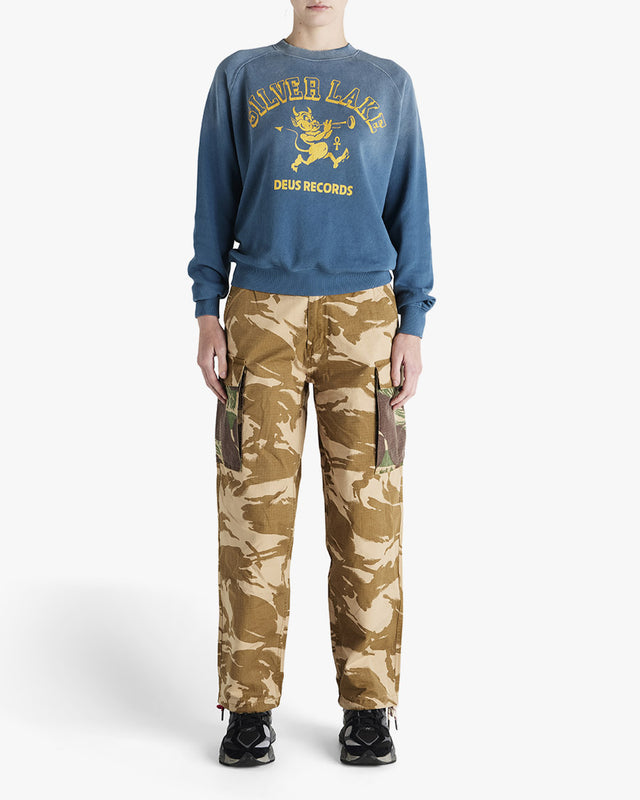 Moletom Unisex Oversized Careca Fabienne - Azul