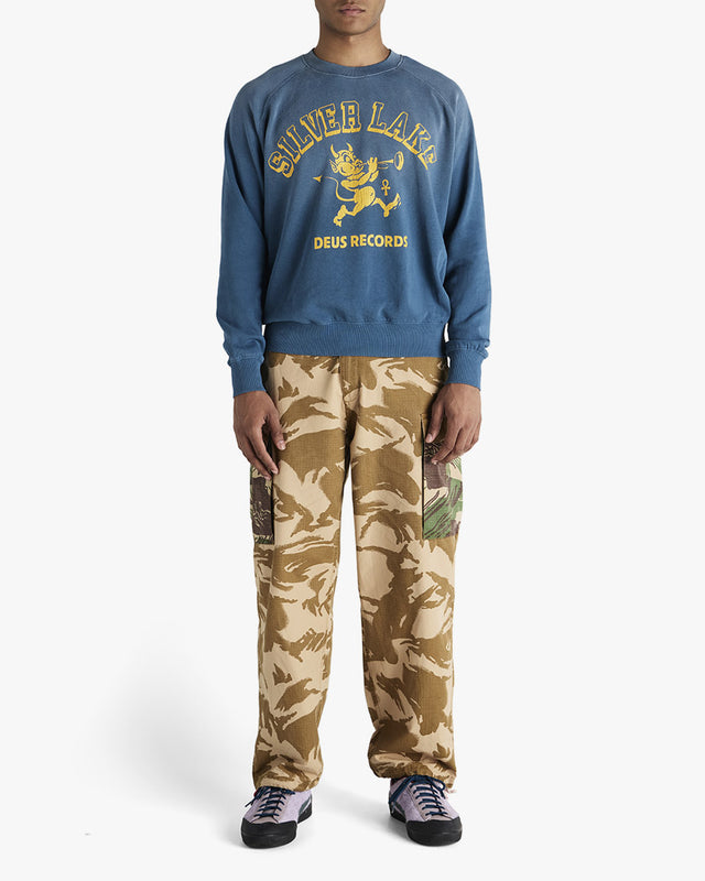 Moletom Unisex Oversized Careca Fabienne - Azul