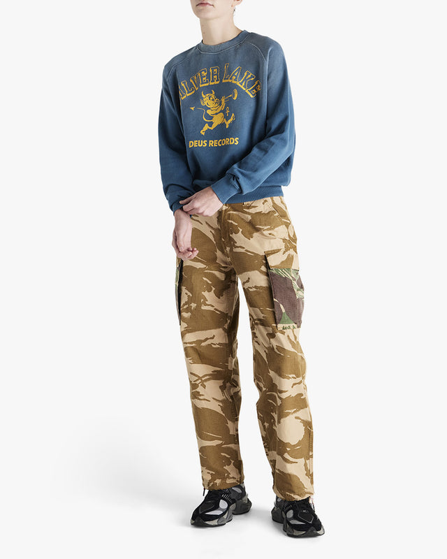 Moletom Unisex Oversized Careca Fabienne - Azul