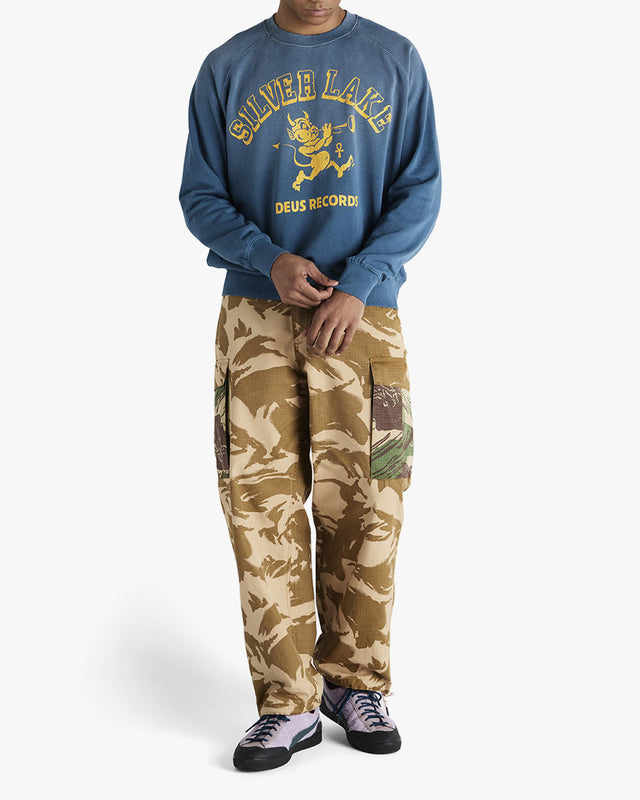 Moletom Unisex Oversized Careca Fabienne - Azul