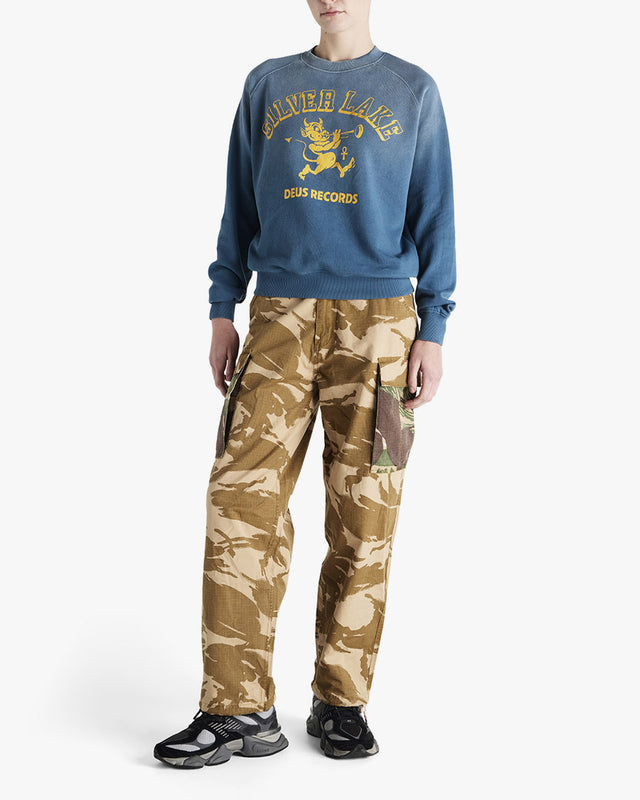 Moletom Unisex Oversized Careca Fabienne - Azul