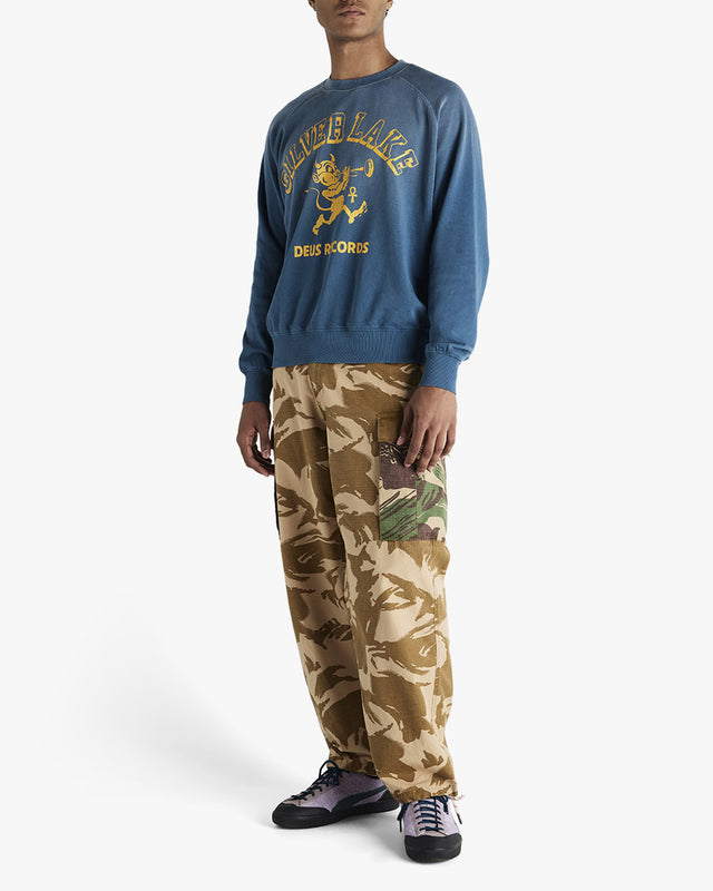 Moletom Unisex Oversized Careca Fabienne - Azul