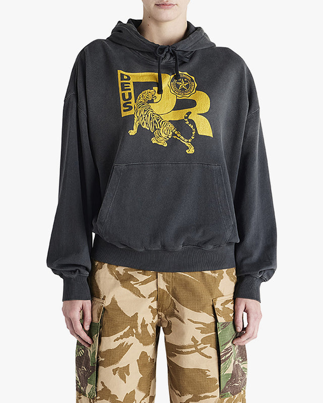 Moletom Oversized Strong Arm - Chumbo