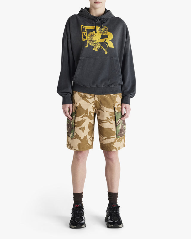 Moletom Oversized Strong Arm - Chumbo