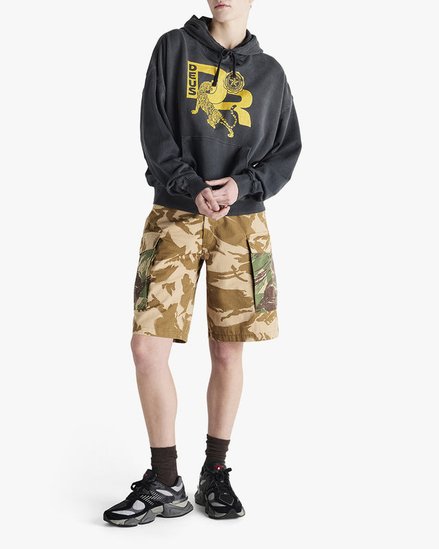 Moletom Oversized Strong Arm - Chumbo