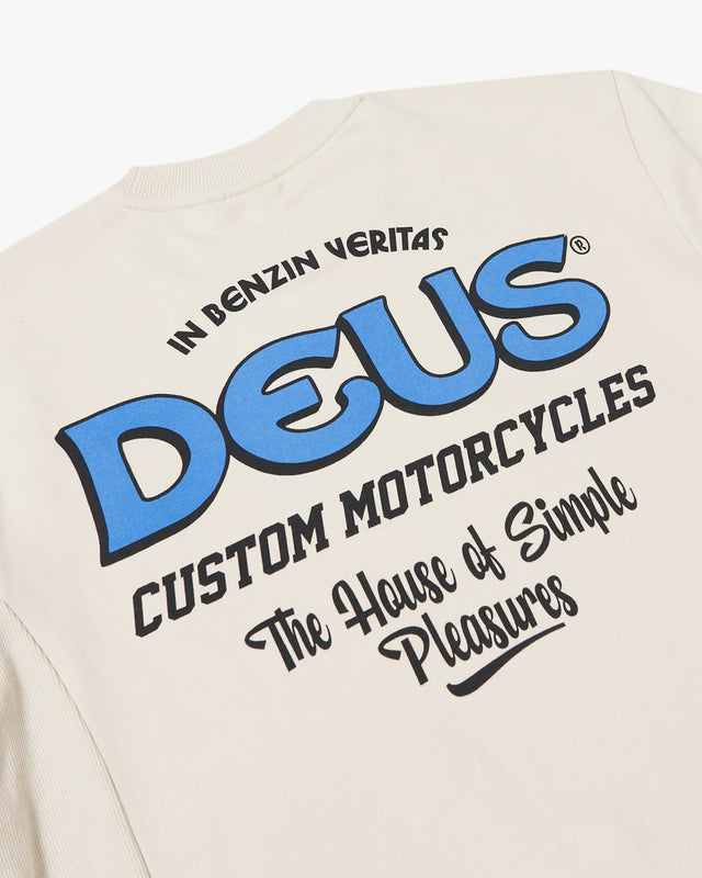 Moletom Regular Fit Careca Redeemer - Dirty White