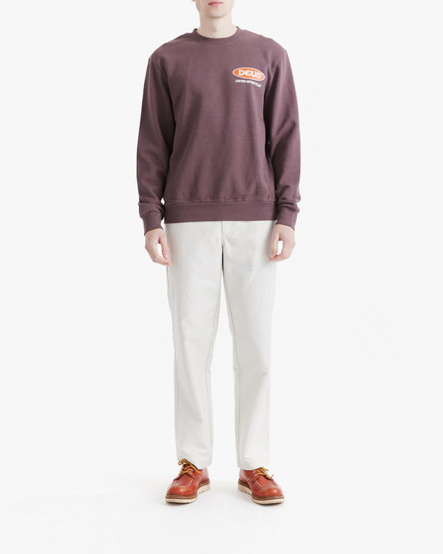 Moletom Regular Fit Careca Redeemer - Marrom