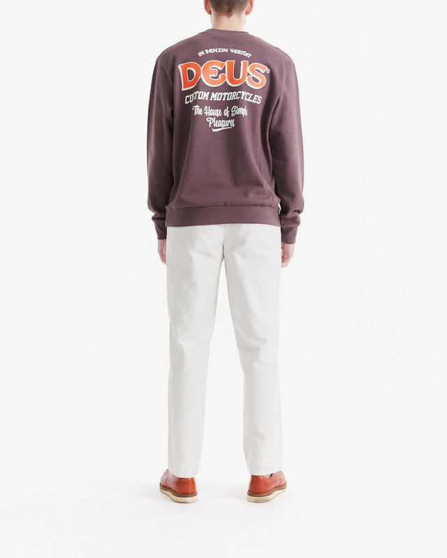 Moletom Regular Fit Careca Redeemer - Marrom