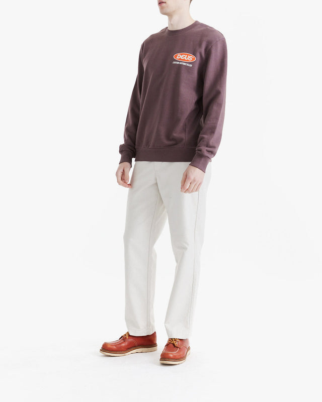 Moletom Regular Fit Careca Redeemer - Marrom