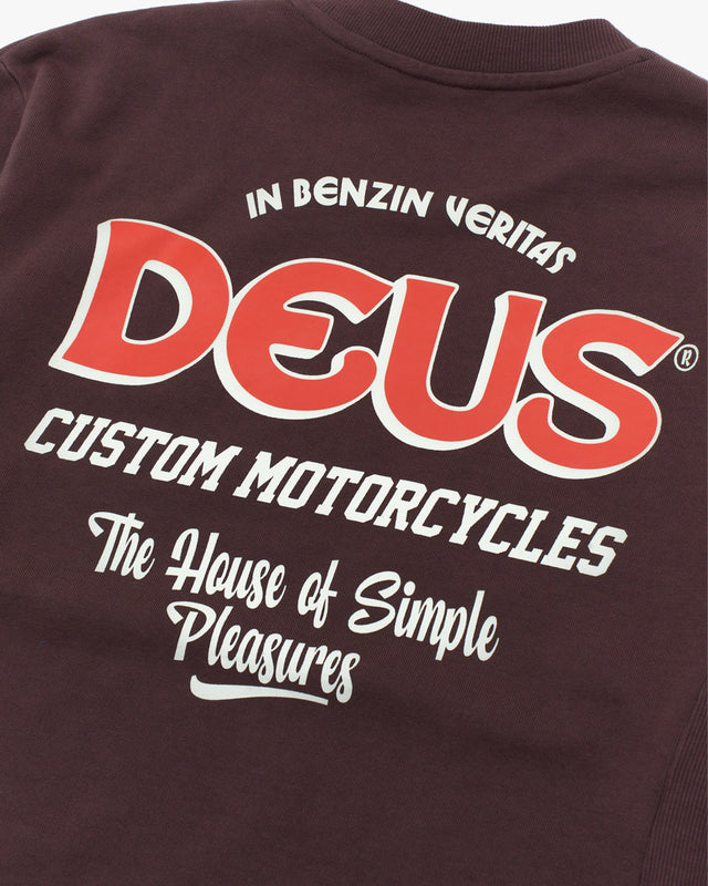 Moletom Regular Fit Careca Redeemer - Marrom