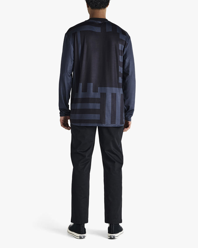 Moto Jersey Oversized Blackout - Preto