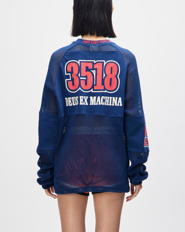 Moto Jersey Oversized Staff Party - Marinho