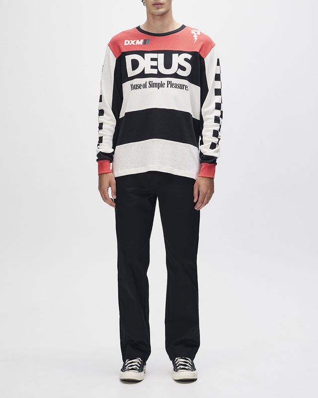 Moto Jersey Regular Fit Vilander - Vermelha