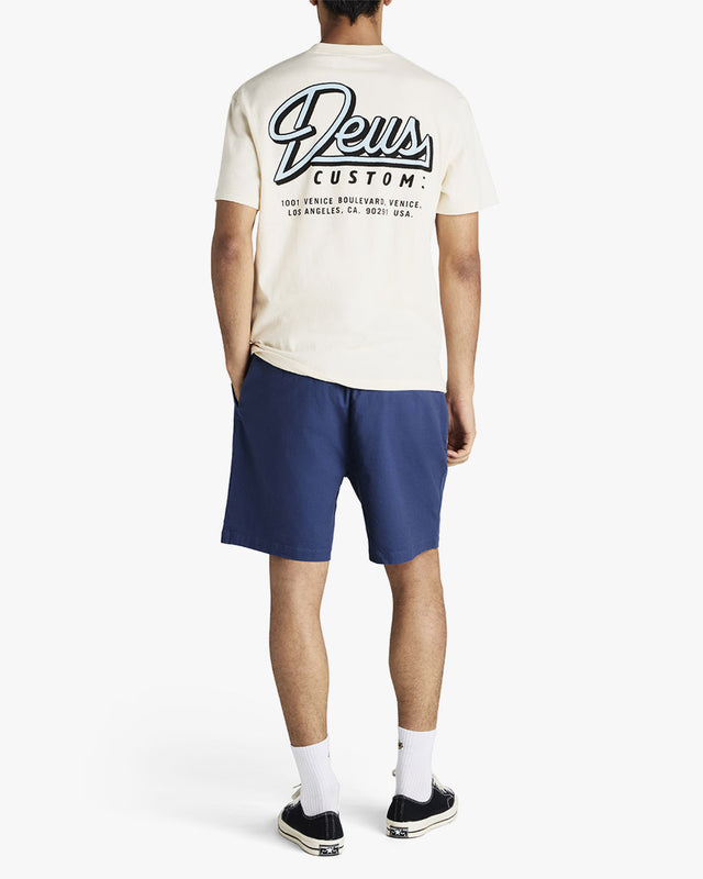 Bermuda Relaxed Fit Malvo - Azul