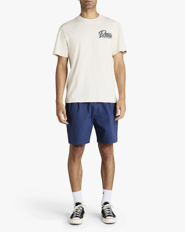 Bermuda Relaxed Fit Malvo - Azul