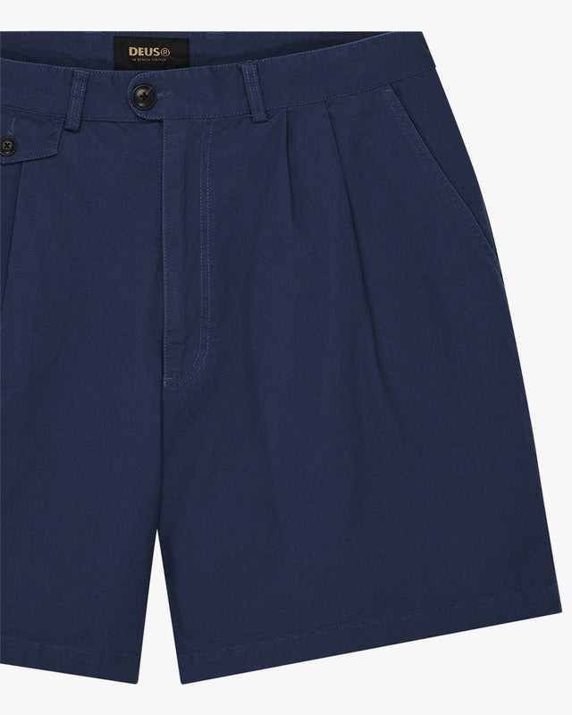 Bermuda Relaxed Fit Malvo - Azul