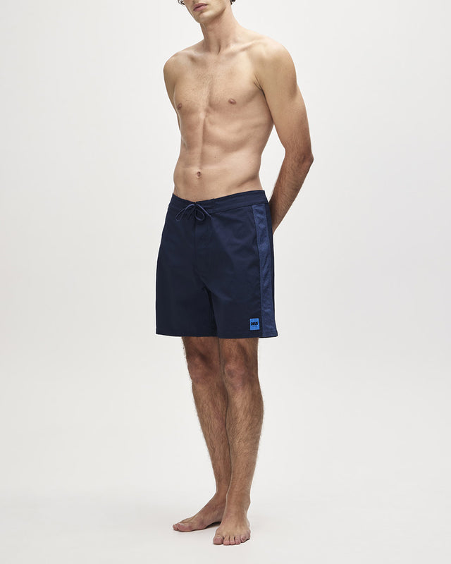 Boardshort Heavy Leisure Ricos Wave - Marinho