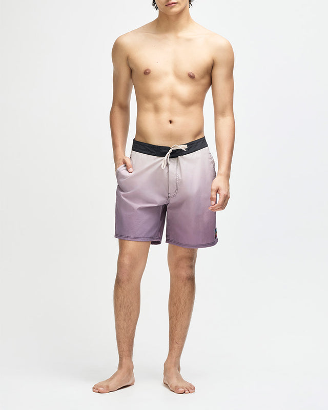 Boardshort Regular Fit Aerial - Roxo