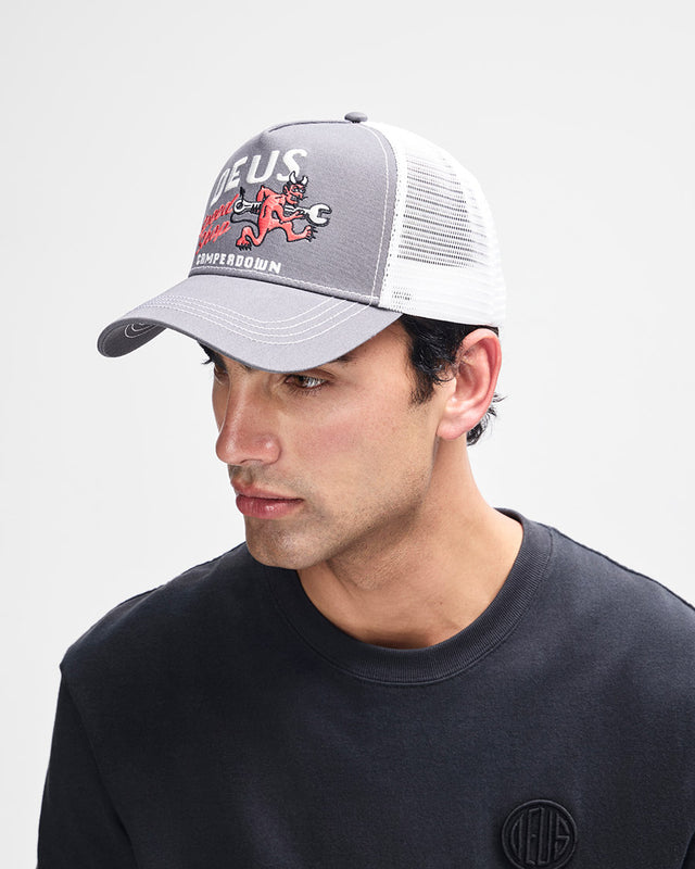 Boné Trucker Dogleg - Chumbo