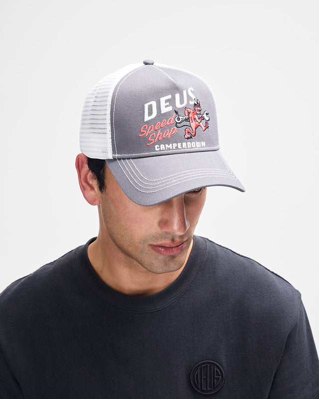 Boné Trucker Dogleg - Chumbo
