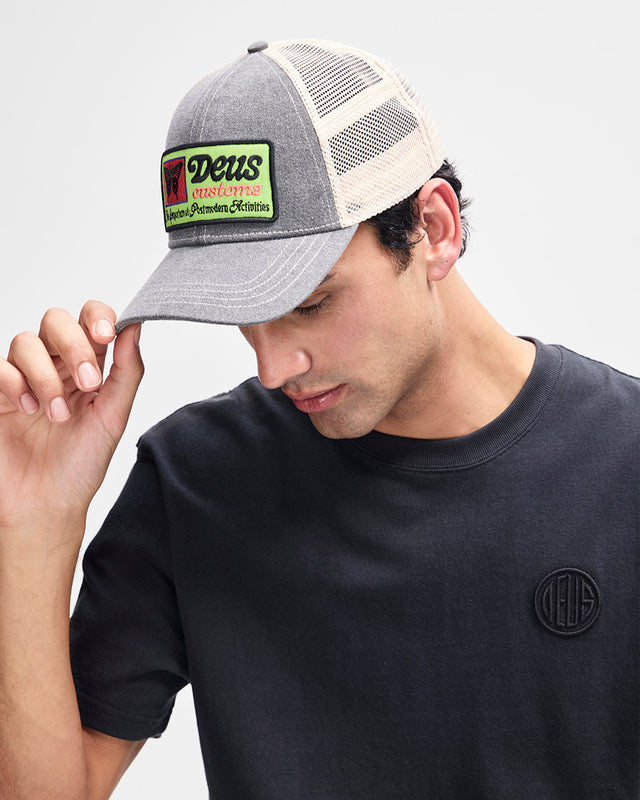 Boné Trucker SlapStick - Chumbo