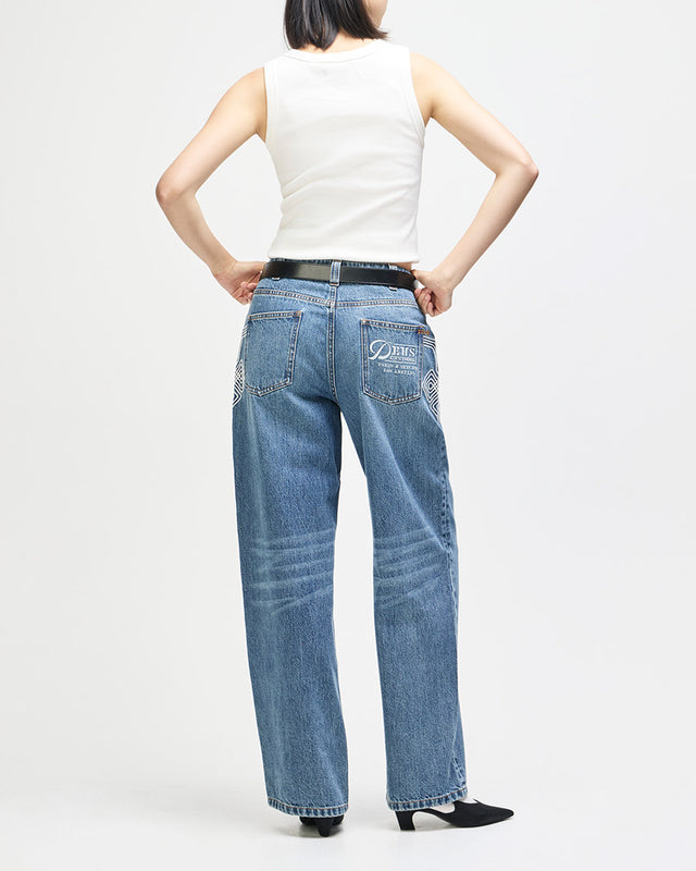Calça Feminina Boham - Azul
