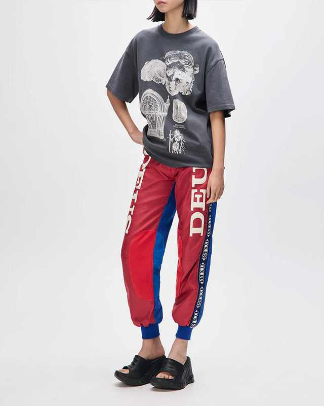 Calça Relaxed Fit Power Tripper - Vermelha
