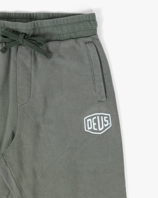 Calça de Moletom Shield Estonada - Verde
