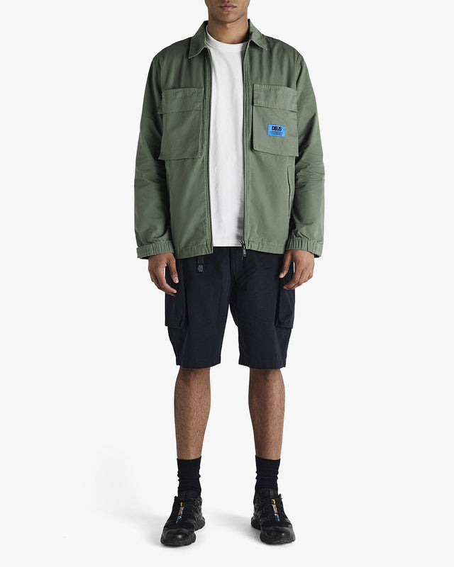 Camisa Heavy Leisure Relaxed Fit Duck Dive - Verde Militar