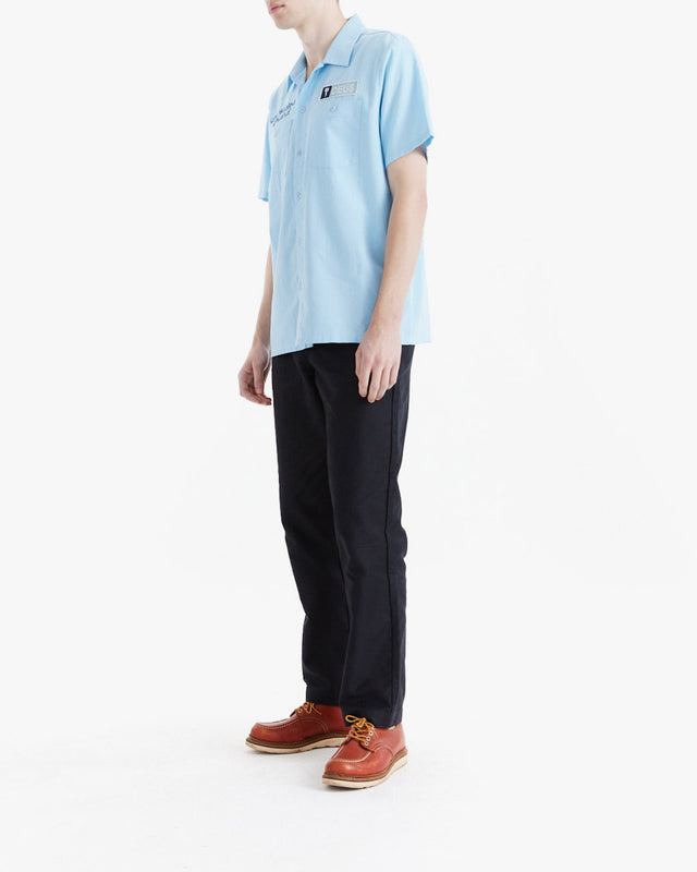 Camisa Relaxed Fit Forecourt - Azul Claro