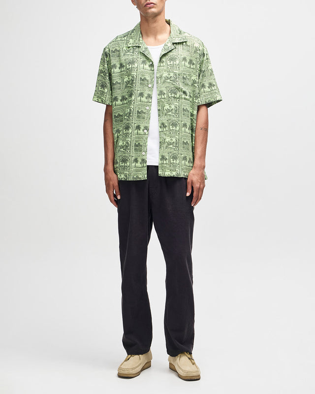 Camisa Relaxed Fit Mail-Man - Verde