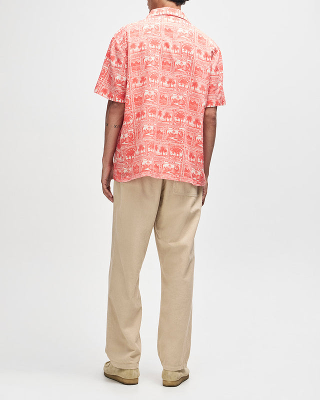 Camisa Relaxed Fit Mail-Man - Vermelha